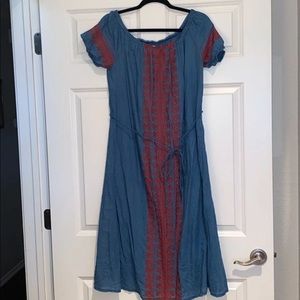 Madewell Embroidered Dress